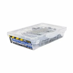 New 🤩 Australia Sale - Buildex M6 X 50mm Windspray Hex Head With Seal Roof Zip Screws - 100 Box Grey 🔥