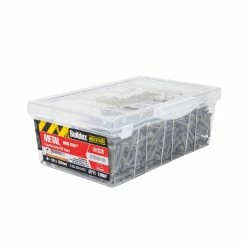 Flash Sale 😉 Australia Only - Buildex 8-18 X 35mm Climacoat Metal Wing Tek Screws - 1000 Box Grey 🤩