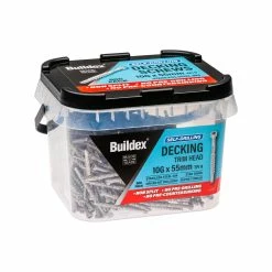 Promo 💯 Australia Only - Buildex 10g X 55mm Star Drive Self Drilling 304 Decking Screws - 500 Box Stainless Steel 💯