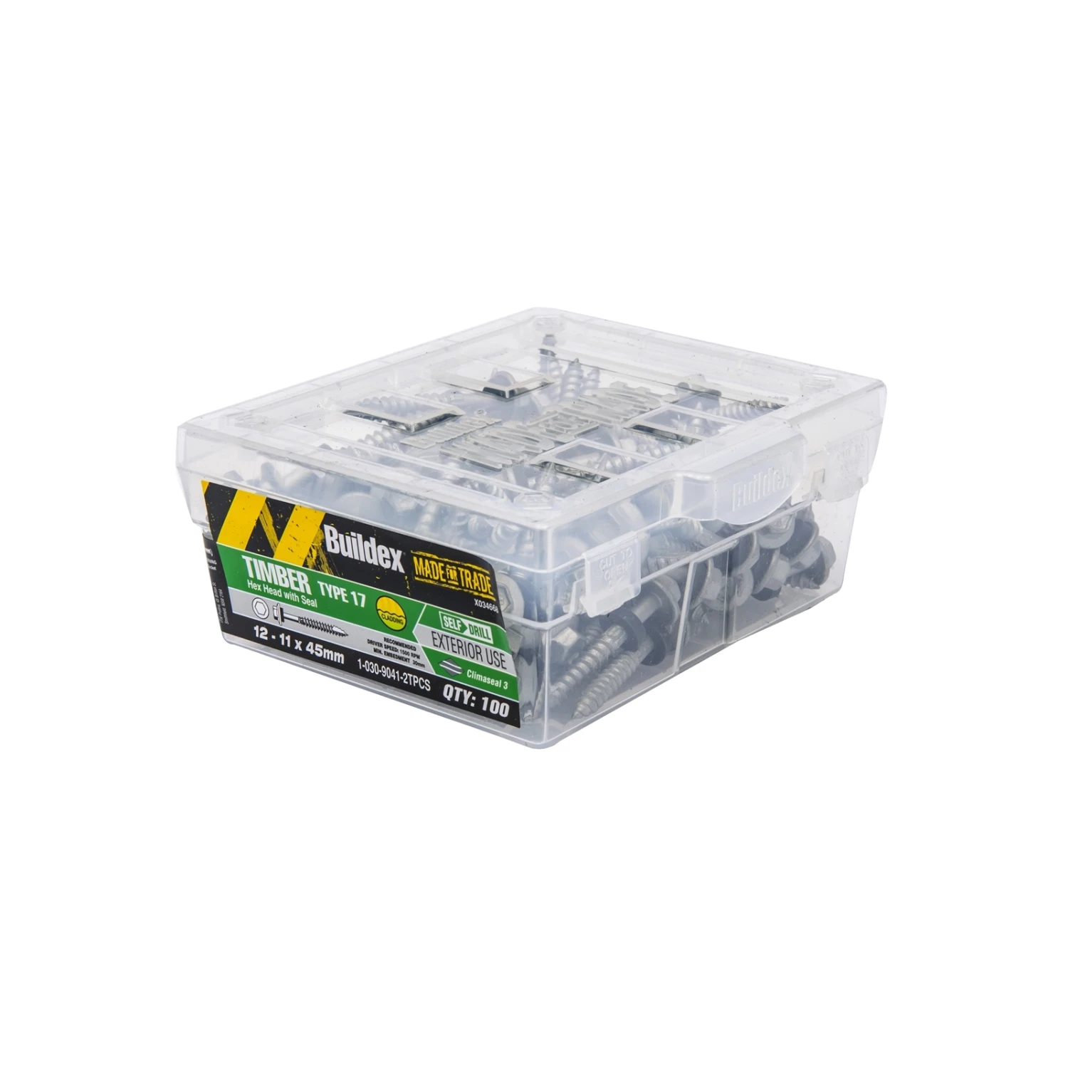 Best reviews of ✔️ Australia Only - Buildex 12-11 X 45mm Climaseal 3 Hex Head With Seal Type 17 Timber Screws - 100 Pack Grey ⌛ 1 Best reviews of ✔️ Australia Only - Buildex 12-11 X 45mm Climaseal 3 Hex Head With Seal Type 17 Timber Screws - 100 Pack Grey ⌛
