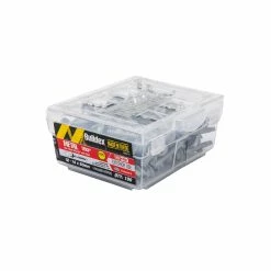 Deals 😀 Australia Only - Buildex 12-14 X 50mm Climaseal Hex Head Hi-Grip Metal Tek Screw With Seal - 100 Box Grey ❤️