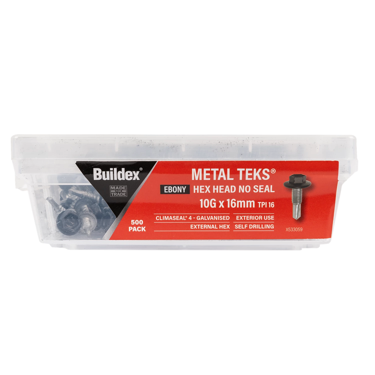 Cheap π₯ Australia Sale - Buildex 10g X 16mm Night Sky Hex Head Metal Tek Screws - 500 Box π₯° 2 Cheap π₯ Australia Sale - Buildex 10g X 16mm Night Sky Hex Head Metal Tek Screws - 500 Box π₯° - Image 2