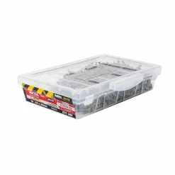 Coupon 🔥 Australia Only - Buildex 10-24 X 30mm Climacoat Countersunk Head Metal Tek Screws - 500 Box Grey 🔔