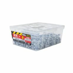 Budget ❤️ Australia Sale - Buildex 12-14 X 35mm Climaseal Hex Head Hi-Grip With Seal Metal Tek Screws - 1000 Box Grey 🥰