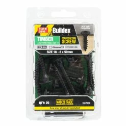 New π Australia Sale - Buildex Timber Star Drive Black Construction Screws 18 X 50 Box20 π₯°