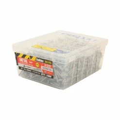 Best reviews of 💯 Australia Only - Buildex 12-14 X 50mm Hex Metal Tek Screws - 1000 Pack Grey ⭐